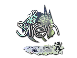 Sticker | S1ren (Holo) | Antwerp 2022
