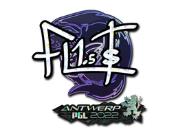 Sticker | FL1T (Glitter) | Antwerp 2022