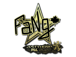 Sticker | FaNg (Gold) | Antwerp 2022