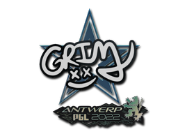 Sticker | Grim | Antwerp 2022