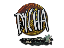 Sticker | dycha | Antwerp 2022