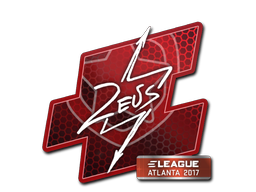 Sticker | Zeus | Atlanta 2017