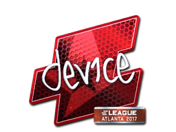 Sticker | device (Foil) | Atlanta 2017
