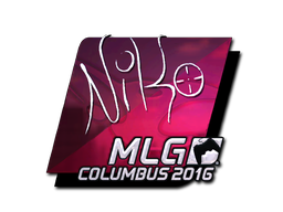 Sticker | NiKo (Foil) | MLG Columbus 2016