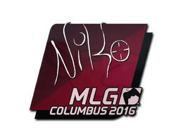 Sticker | NiKo | MLG Columbus 2016
