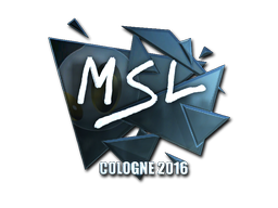 Sticker | MSL (Foil) | Cologne 2016