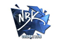 Sticker | NBK- (Foil) | Cologne 2016
