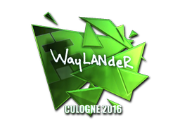 Sticker | wayLander (Foil) | Cologne 2016