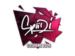 Sticker | Spiidi (Foil) | Cologne 2016