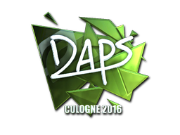 Sticker | daps (Foil) | Cologne 2016