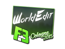 Sticker | WorldEdit | Cologne 2015