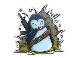 Sticker | War Penguin