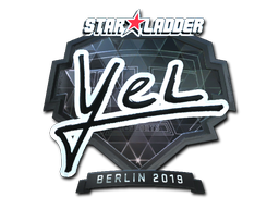 Sticker | yel (Foil) | Berlin 2019