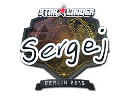 Sticker | sergej (Foil) | Berlin 2019