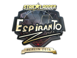 Sticker | EspiranTo (Gold) | Berlin 2019