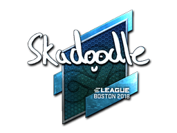 Sticker | Skadoodle (Foil) | Boston 2018