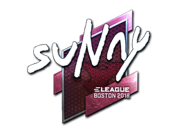 Sticker | suNny (Foil) | Boston 2018