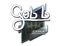 Sticker | gob b (Foil) | Boston 2018