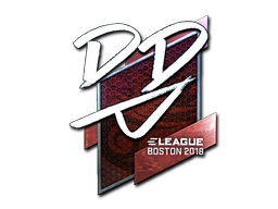Sticker | DD (Foil) | Boston 2018