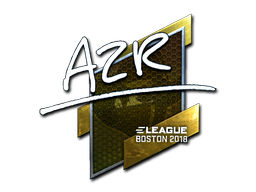 Sticker | AZR (Foil) | Boston 2018