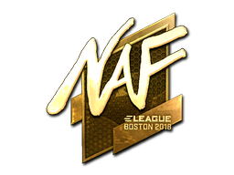 Sticker | NAF (Gold) | Boston 2018