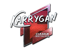 Sticker | karrigan (Foil) | Boston 2018