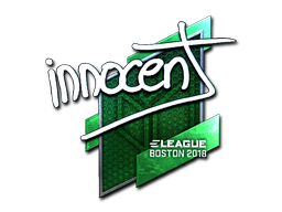 Sticker | innocent (Foil) | Boston 2018