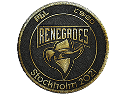 Patch | Renegades (Gold) | Stockholm 2021