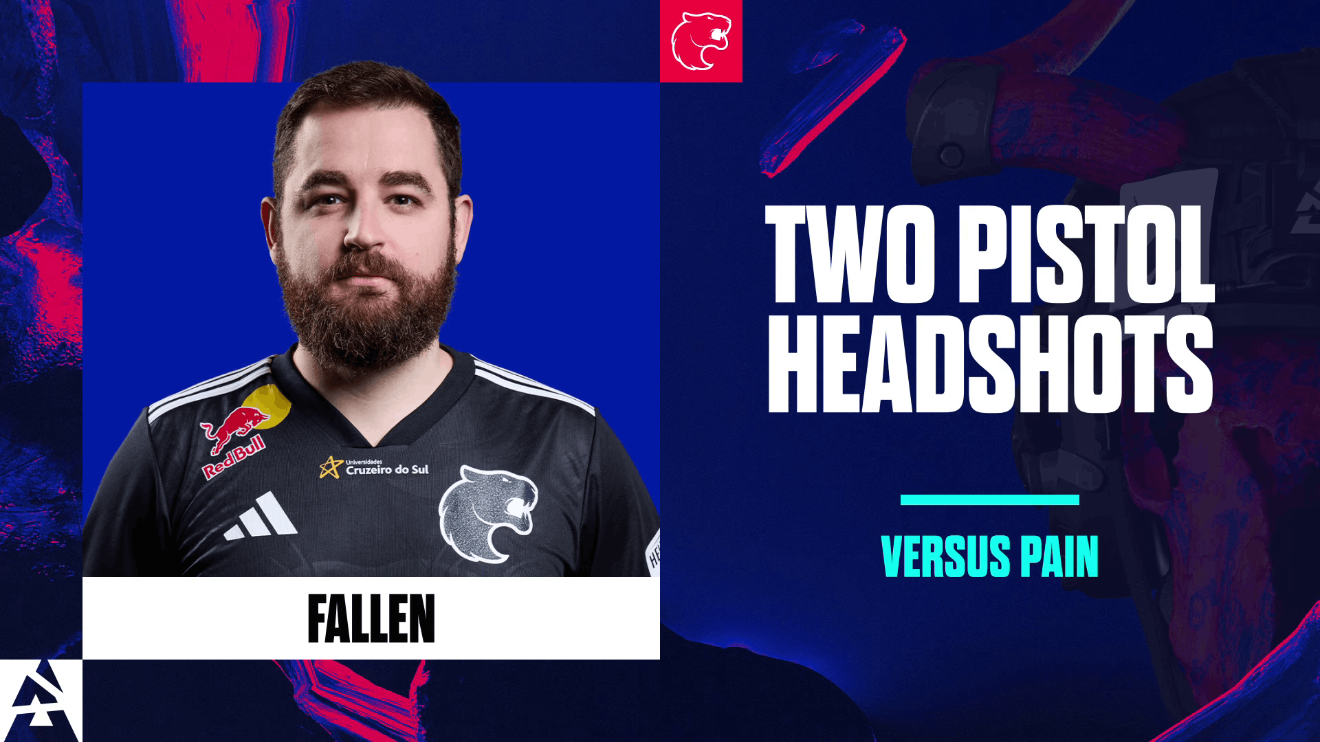 Charm | Austin 2025 Highlight | Two FalleN Pistol Headshots Reel