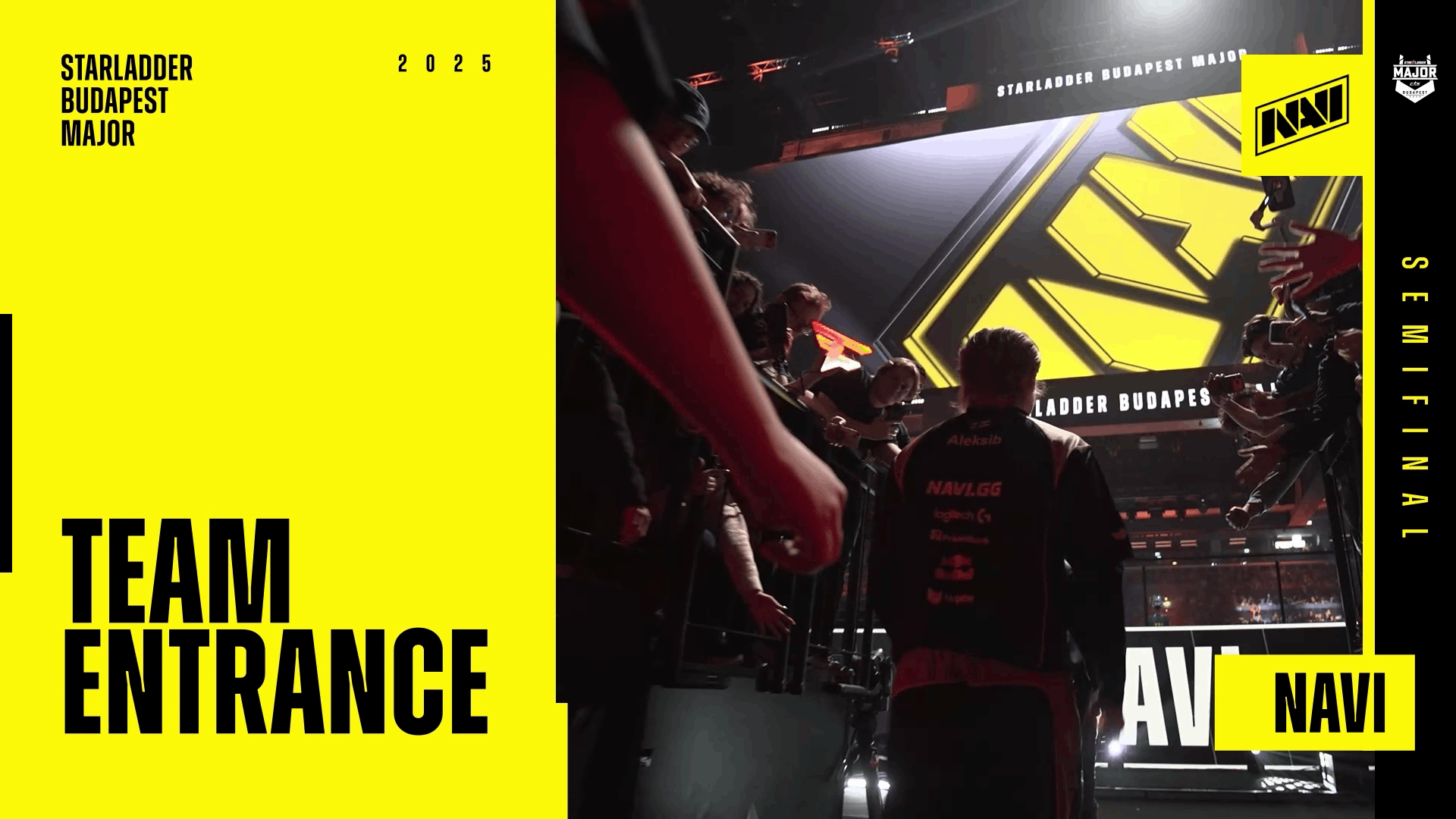 Charm | Budapest 2025 Highlight | Natus Vincere on the SF stage Reel
