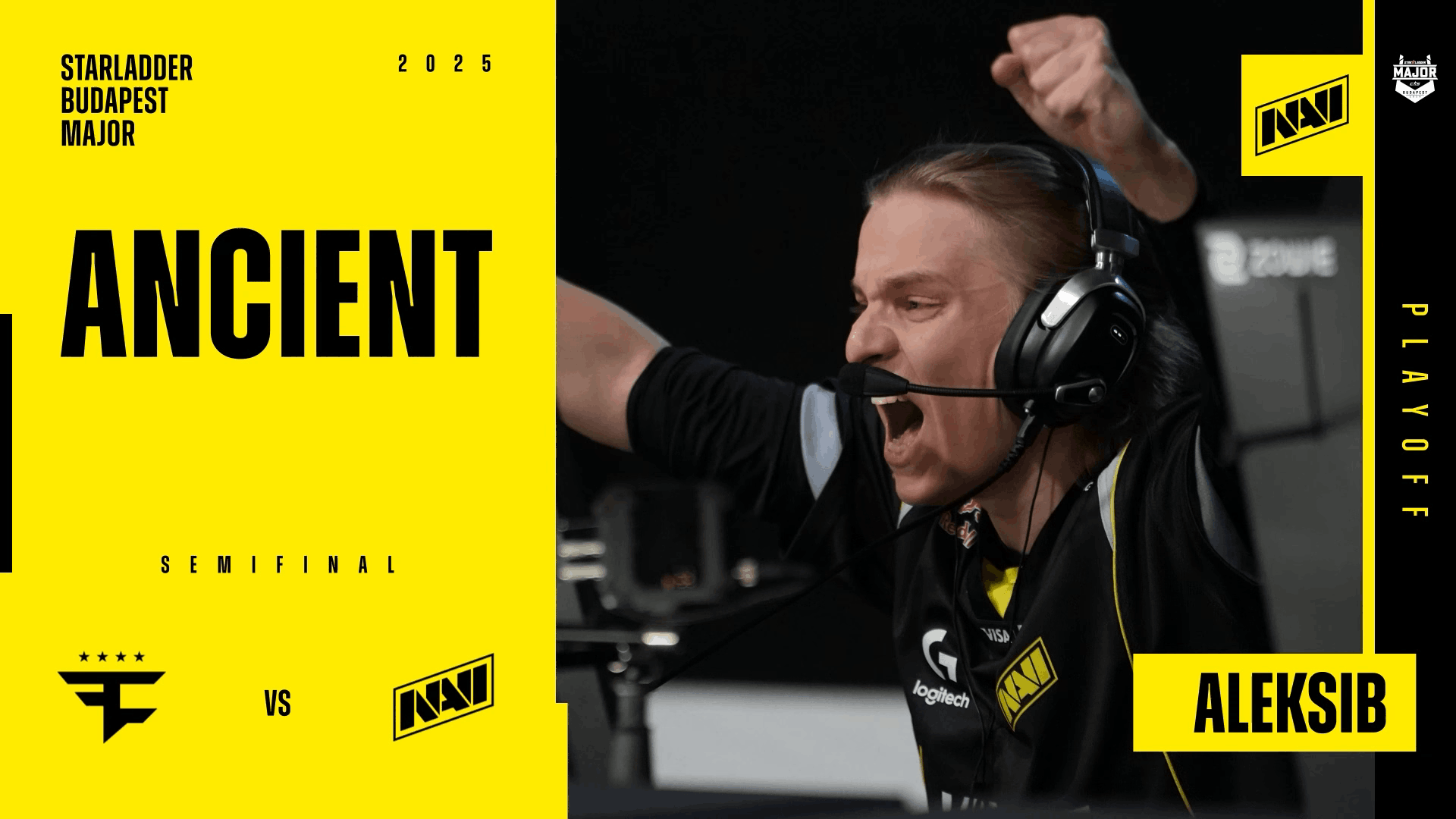 Charm | Budapest 2025 Highlight | Aleksib vs FaZe on Ancient Reel