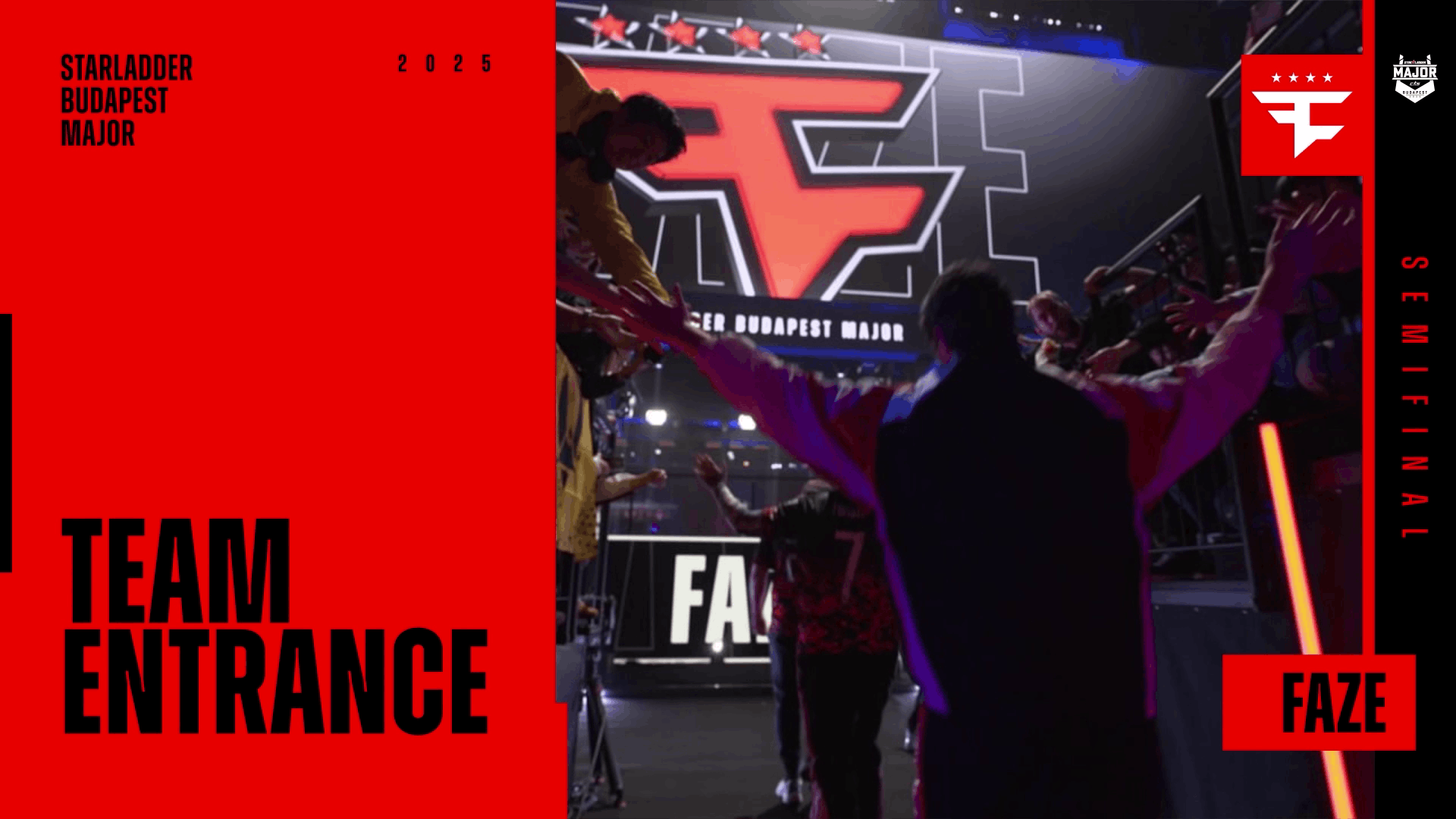 Charm | Budapest 2025 Highlight | FaZe on the SF stage Reel