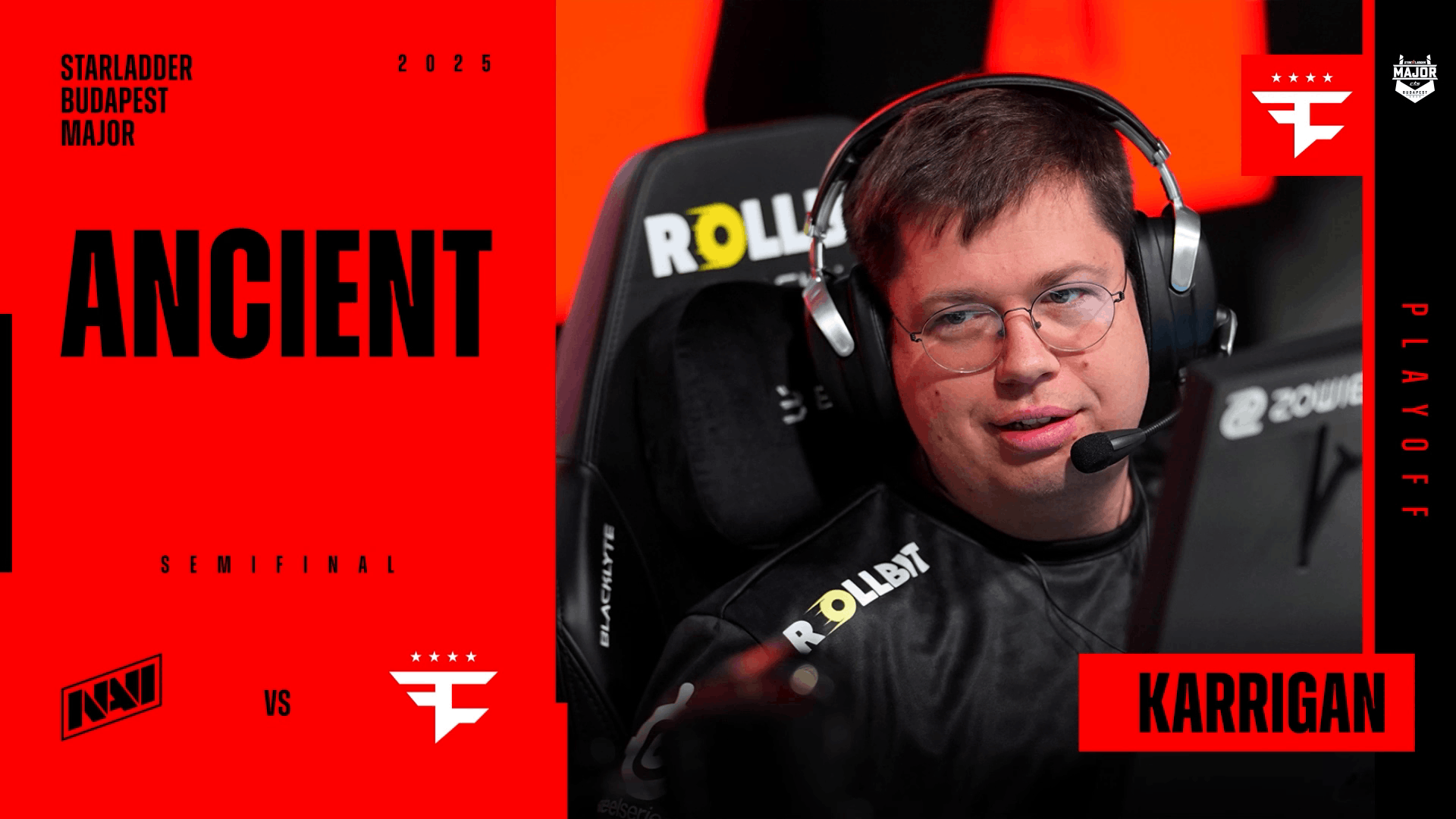 Charm | Budapest 2025 Highlight | karrigan vs Natus Vincere on Ancient Reel