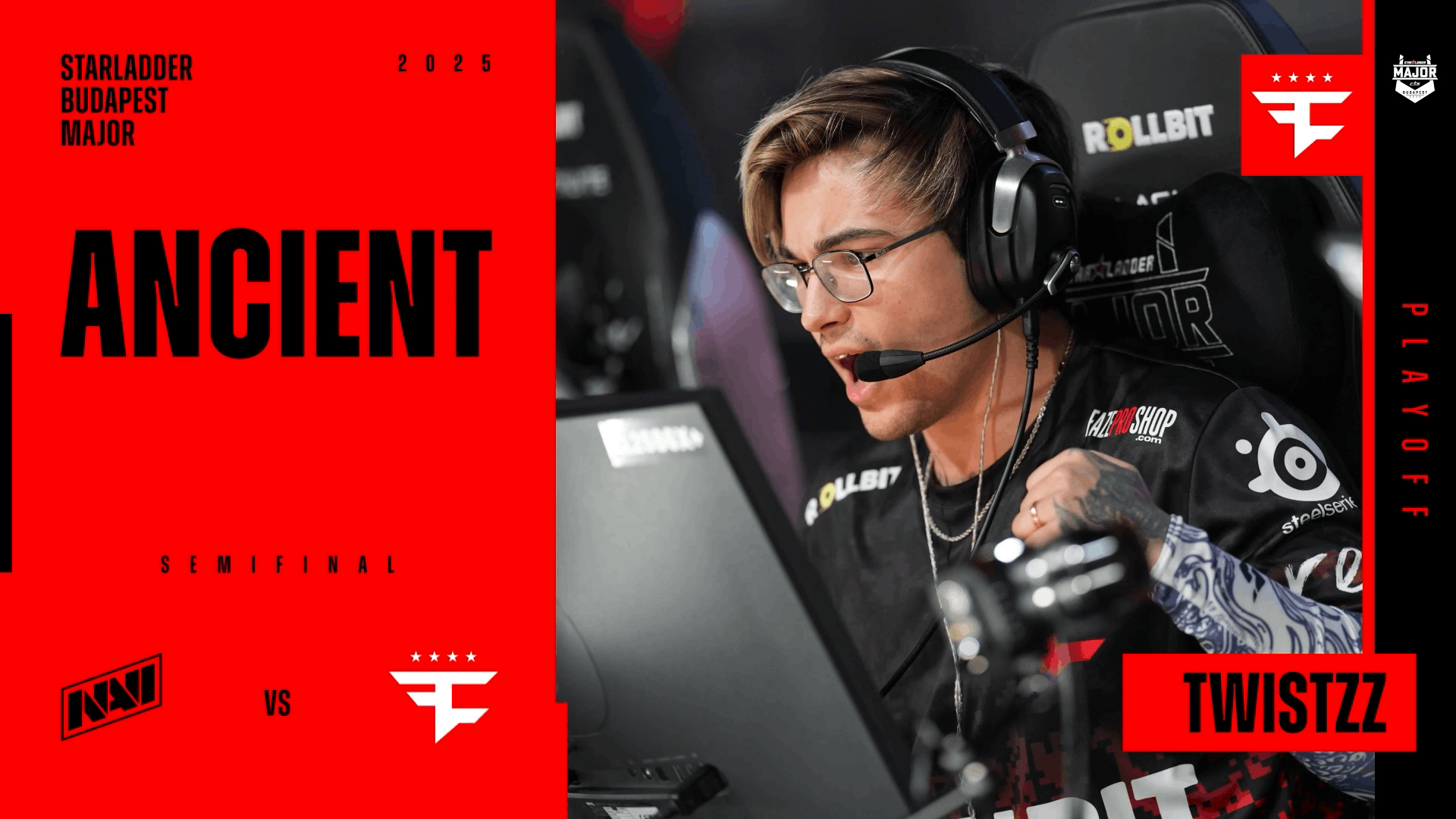 Charm | Budapest 2025 Highlight | Twistzz vs Natus Vincere on Ancient Reel