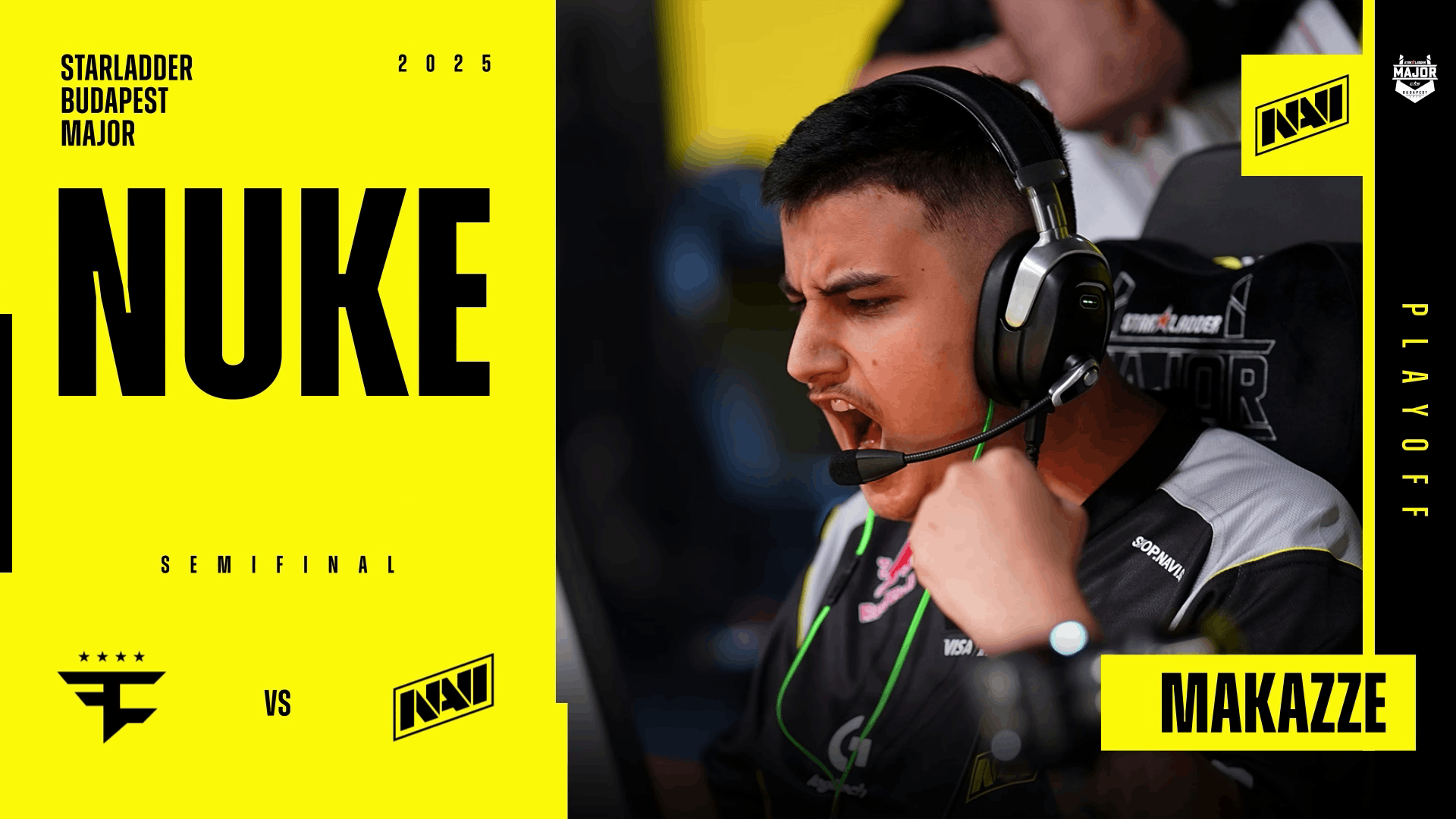 Charm | Budapest 2025 Highlight | makazze vs FaZe on Nuke Reel