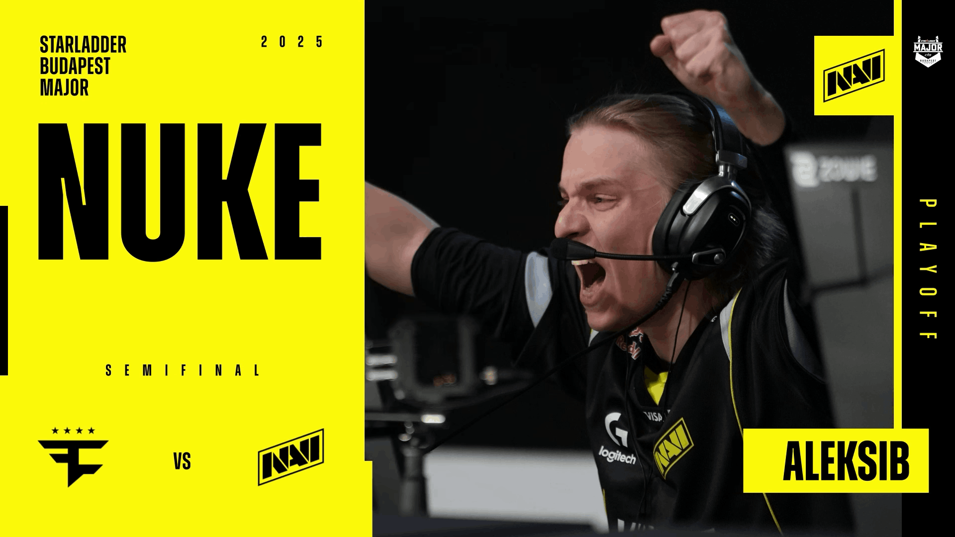 Charm | Budapest 2025 Highlight | Aleksib vs FaZe on Nuke Reel