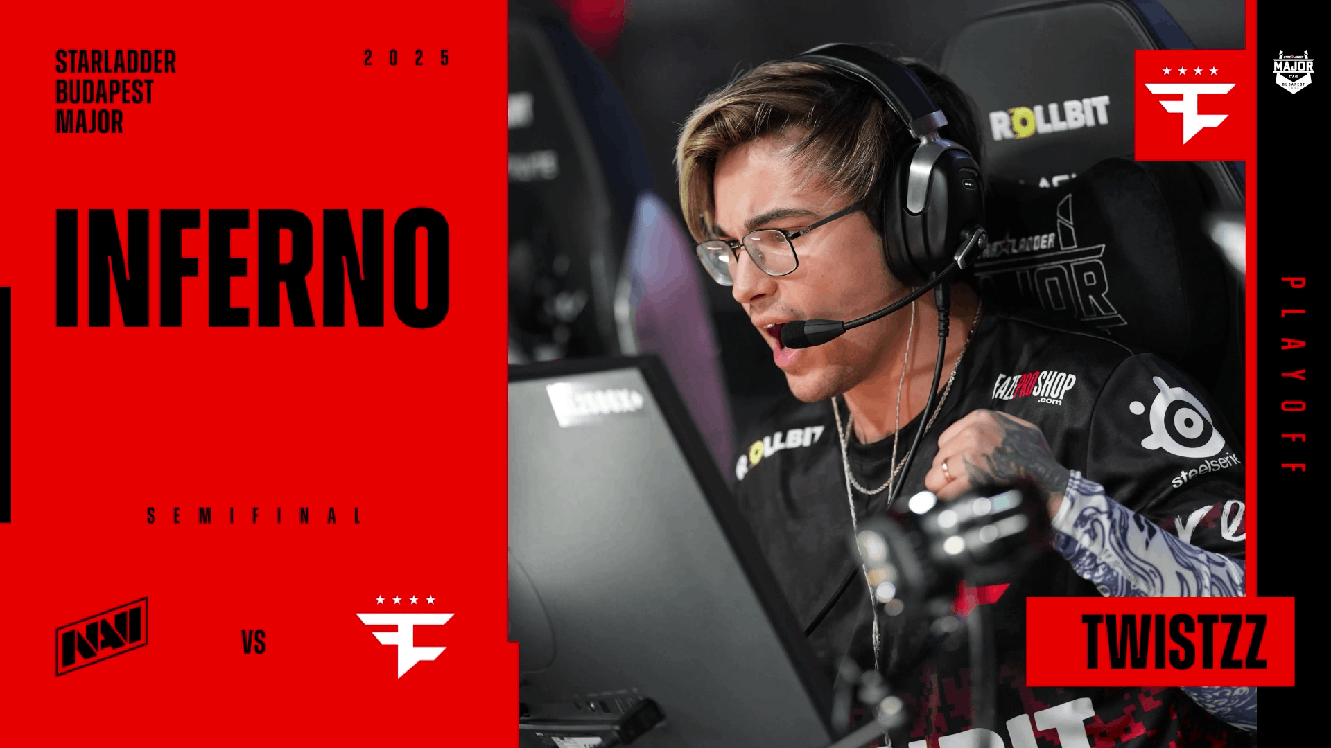 Charm | Budapest 2025 Highlight | Twistzz vs Natus Vincere on Inferno Reel