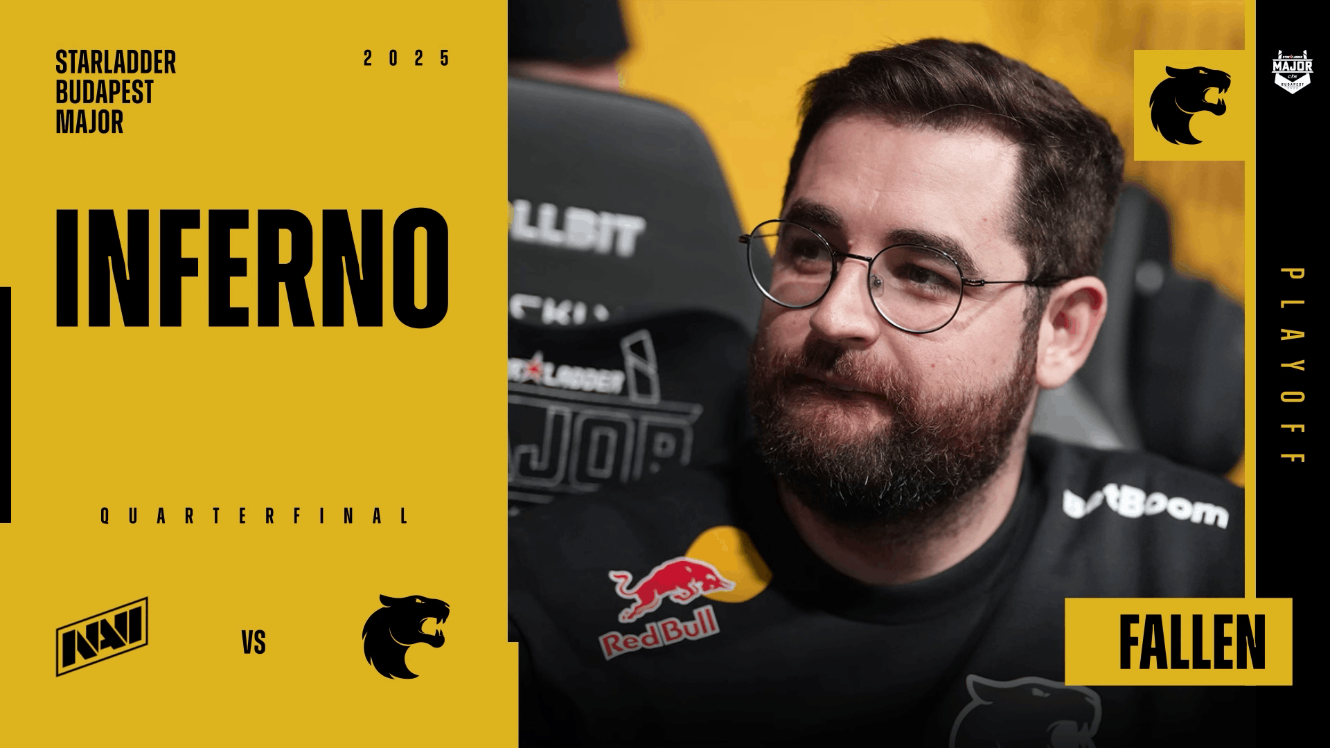Charm | Budapest 2025 Highlight | FalleN vs Natus Vincere on Inferno Reel