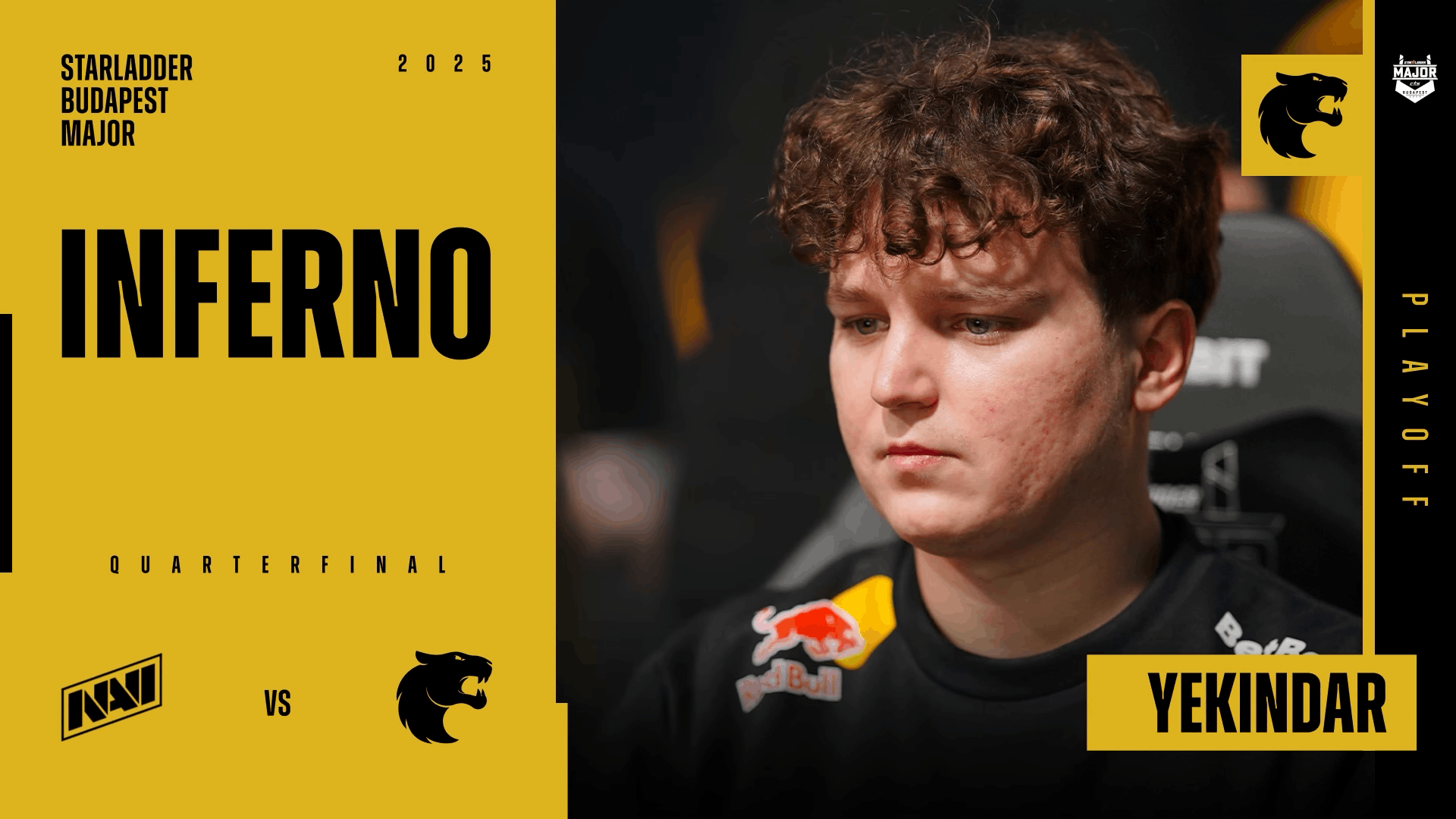 Charm | Budapest 2025 Highlight | YEKINDAR vs Natus Vincere on Inferno Reel