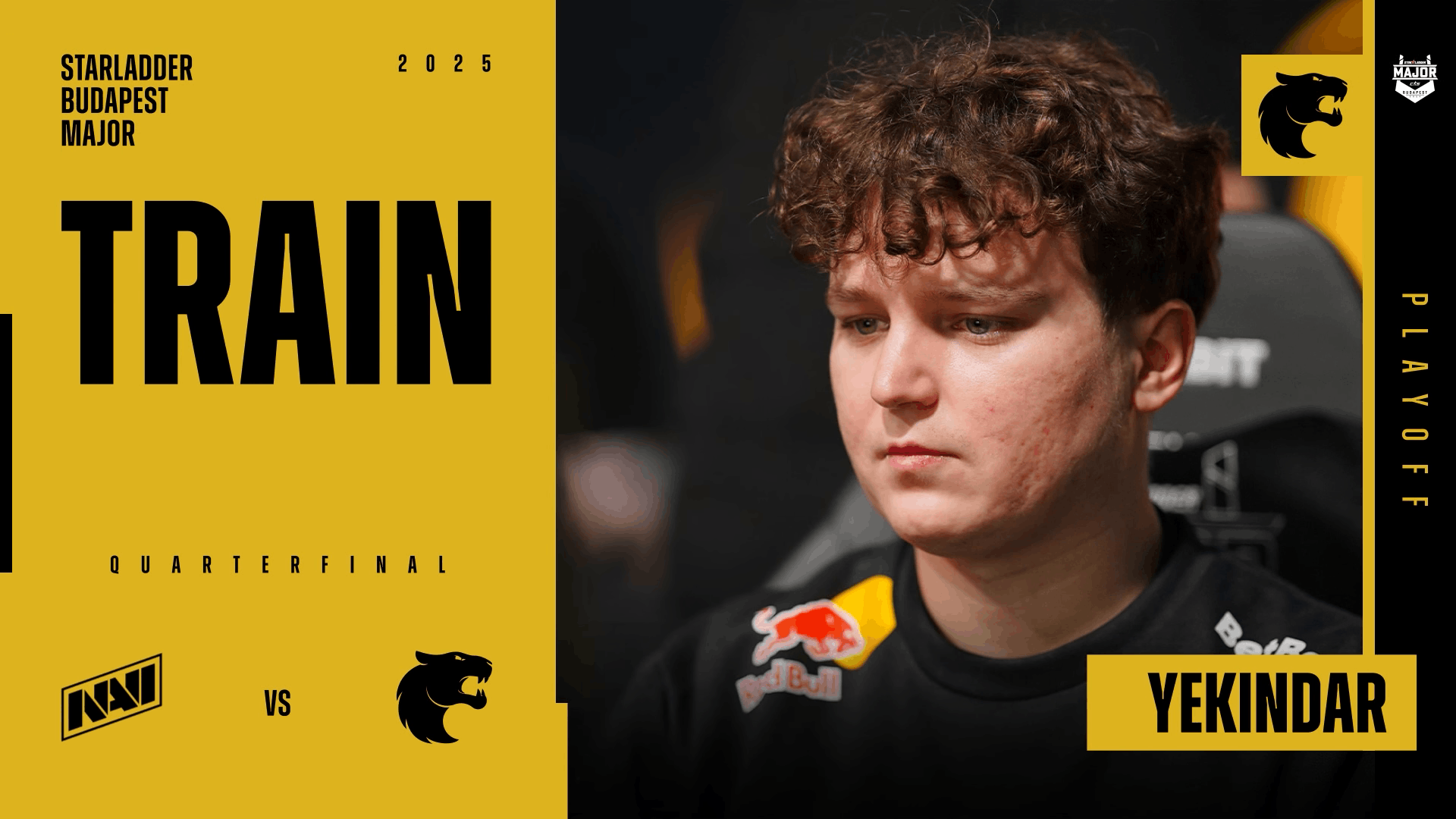 Charm | Budapest 2025 Highlight | YEKINDAR vs Natus Vincere on Train Reel