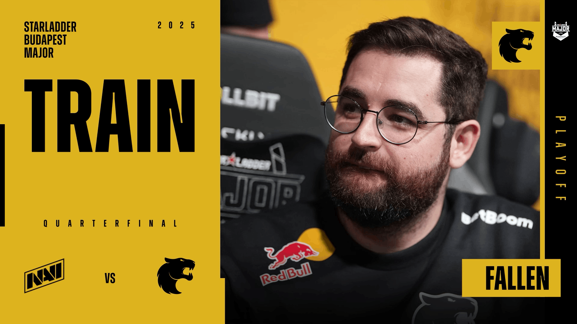 Charm | Budapest 2025 Highlight | FalleN vs Natus Vincere on Train Reel