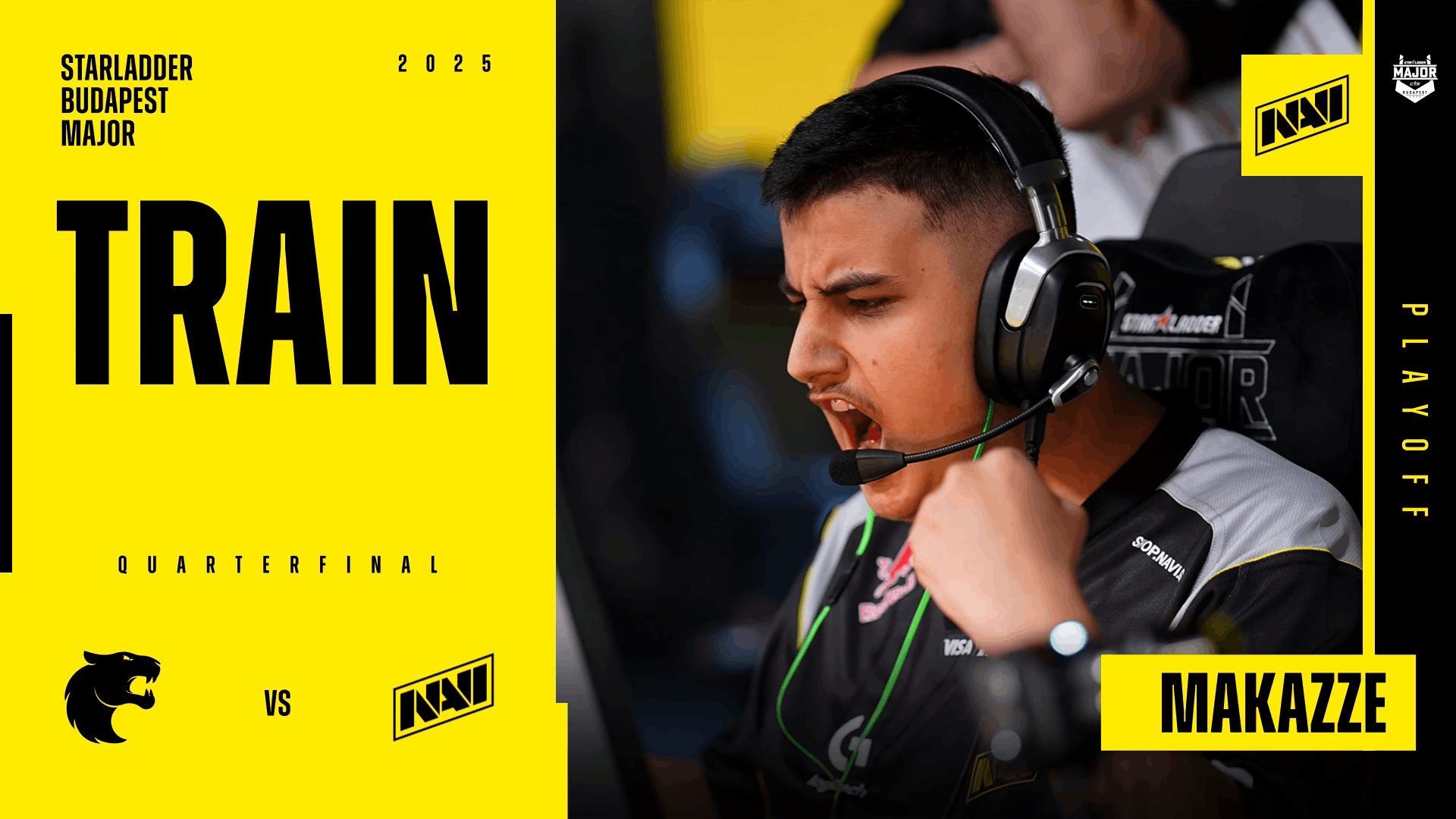Charm | Budapest 2025 Highlight | makazze vs FURIA on Train Reel