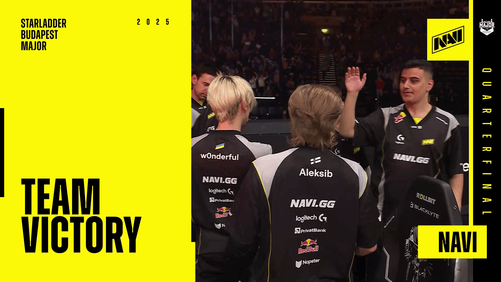 Charm | Budapest 2025 Highlight | Natus Vincere win in the QF Reel
