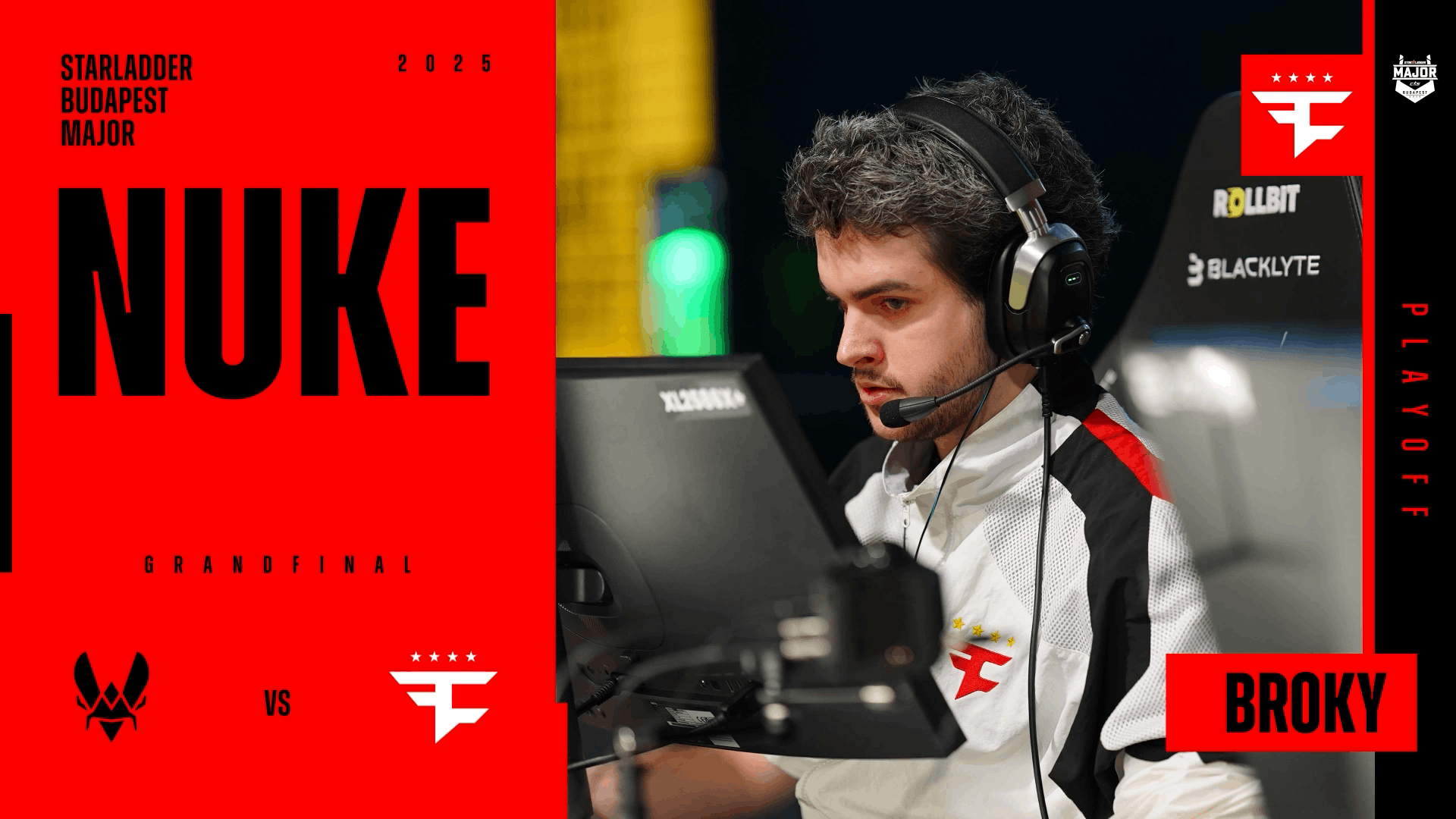Charm | Budapest 2025 Highlight | broky vs Vitality on Nuke Reel