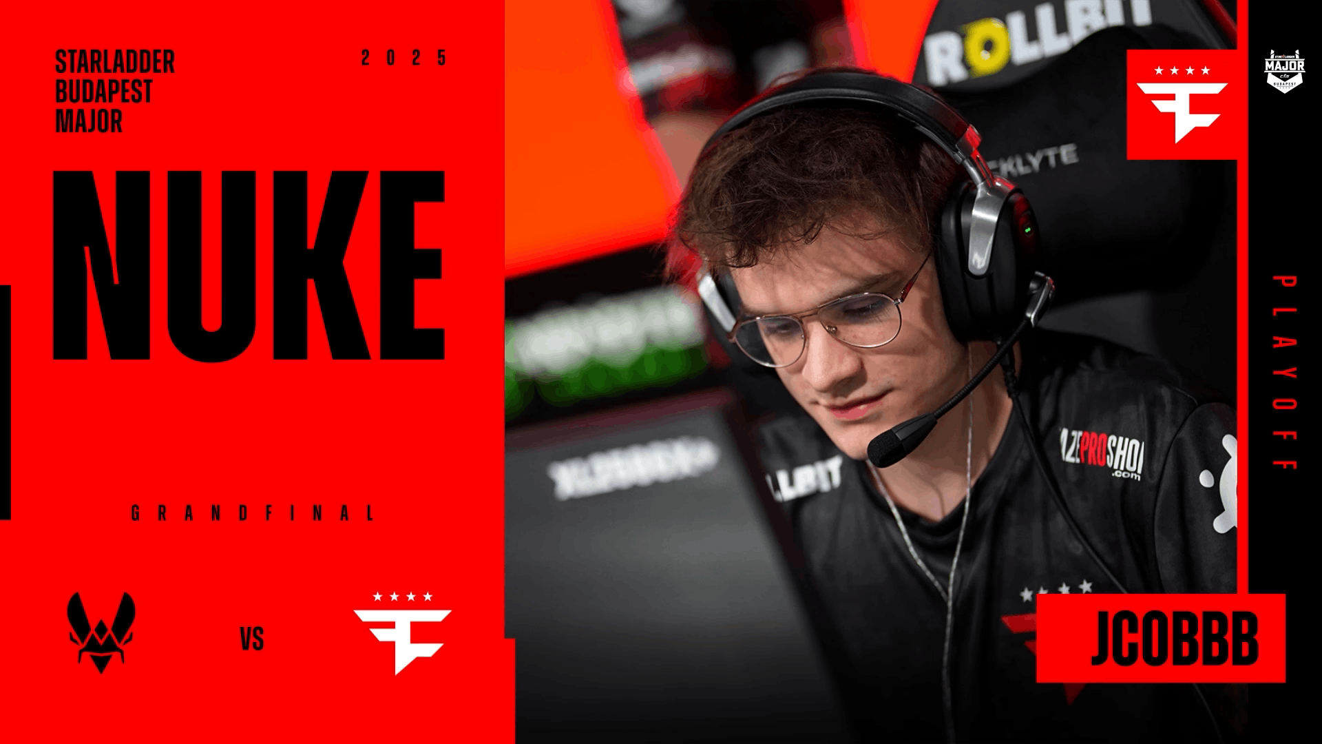 Charm | Budapest 2025 Highlight | jcobbb vs Vitality on Nuke Reel