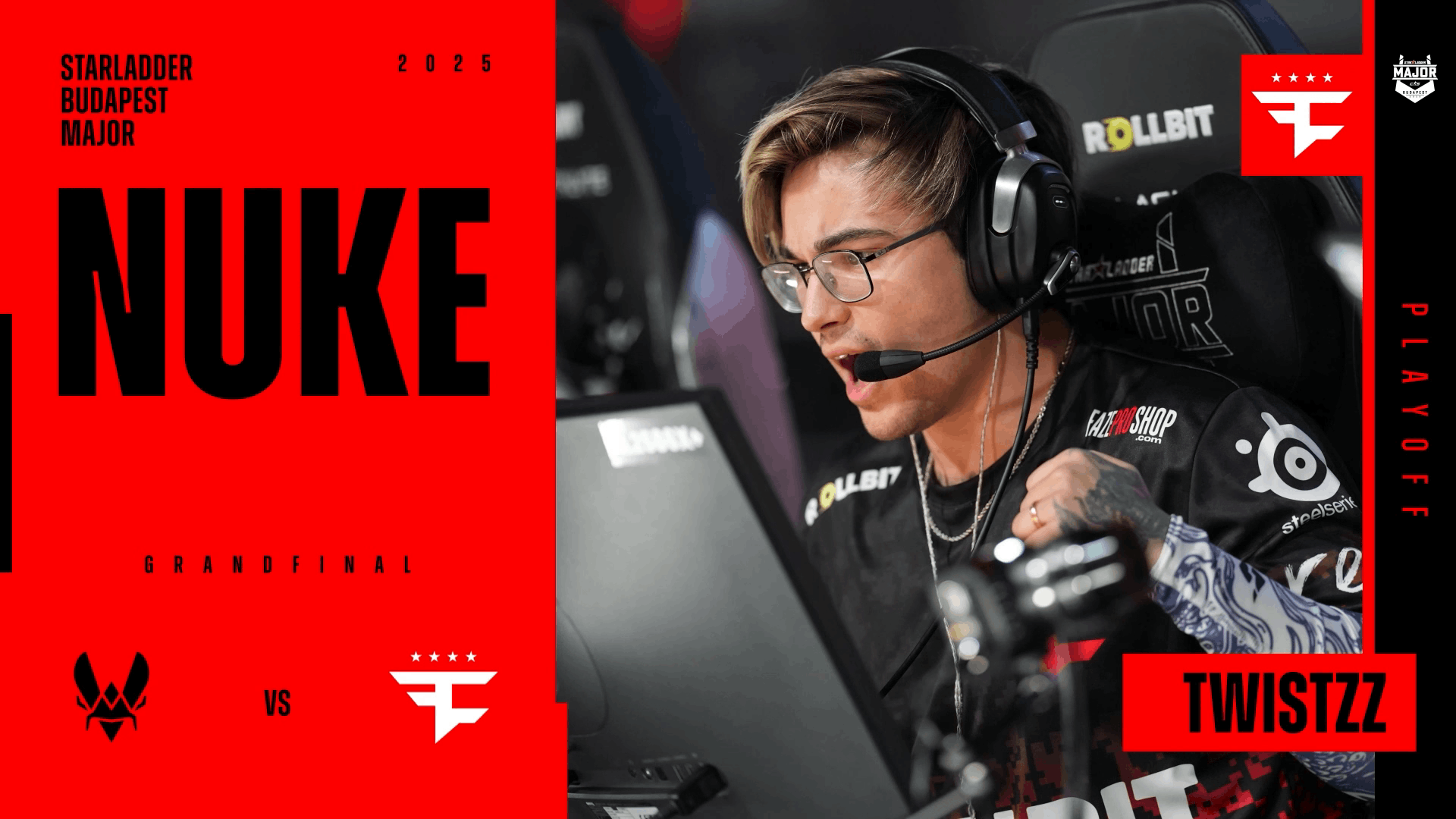Charm | Budapest 2025 Highlight | Twistzz vs Vitality on Nuke Reel