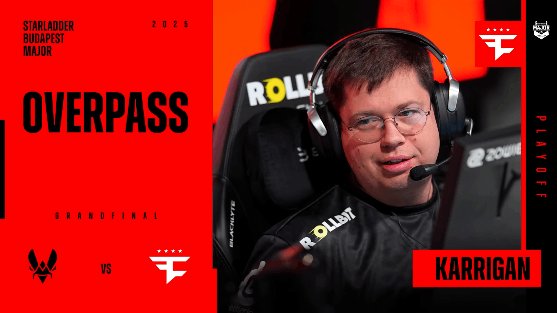 Charm | Budapest 2025 Highlight | karrigan vs Vitality on Overpass Reel