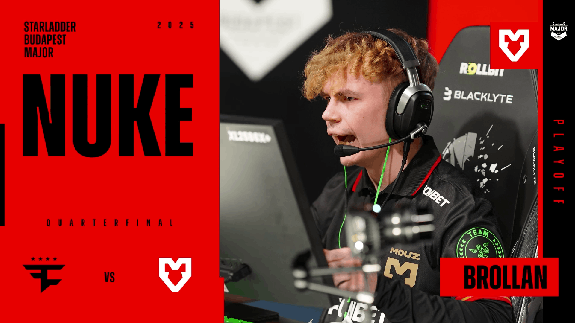 Charm | Budapest 2025 Highlight | Brollan vs FaZe on Nuke Reel