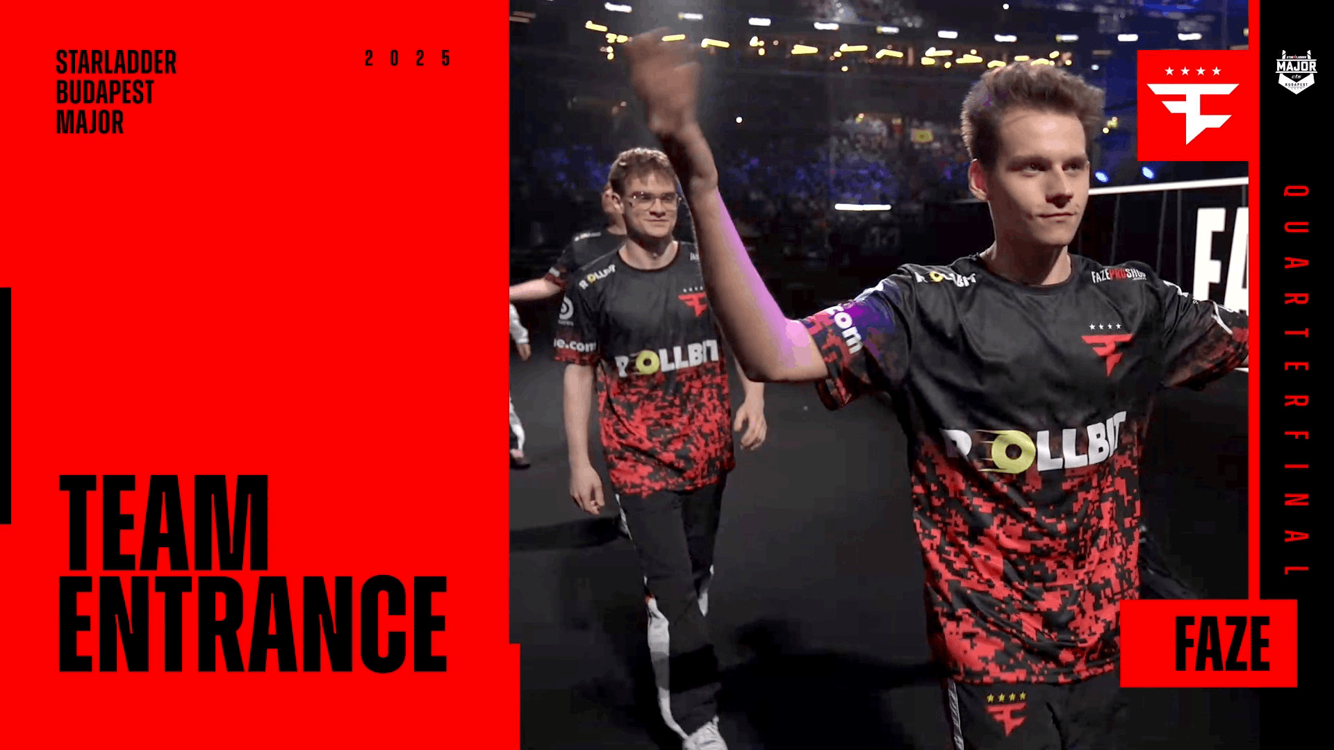 Charm | Budapest 2025 Highlight | FaZe on the QF stage Reel