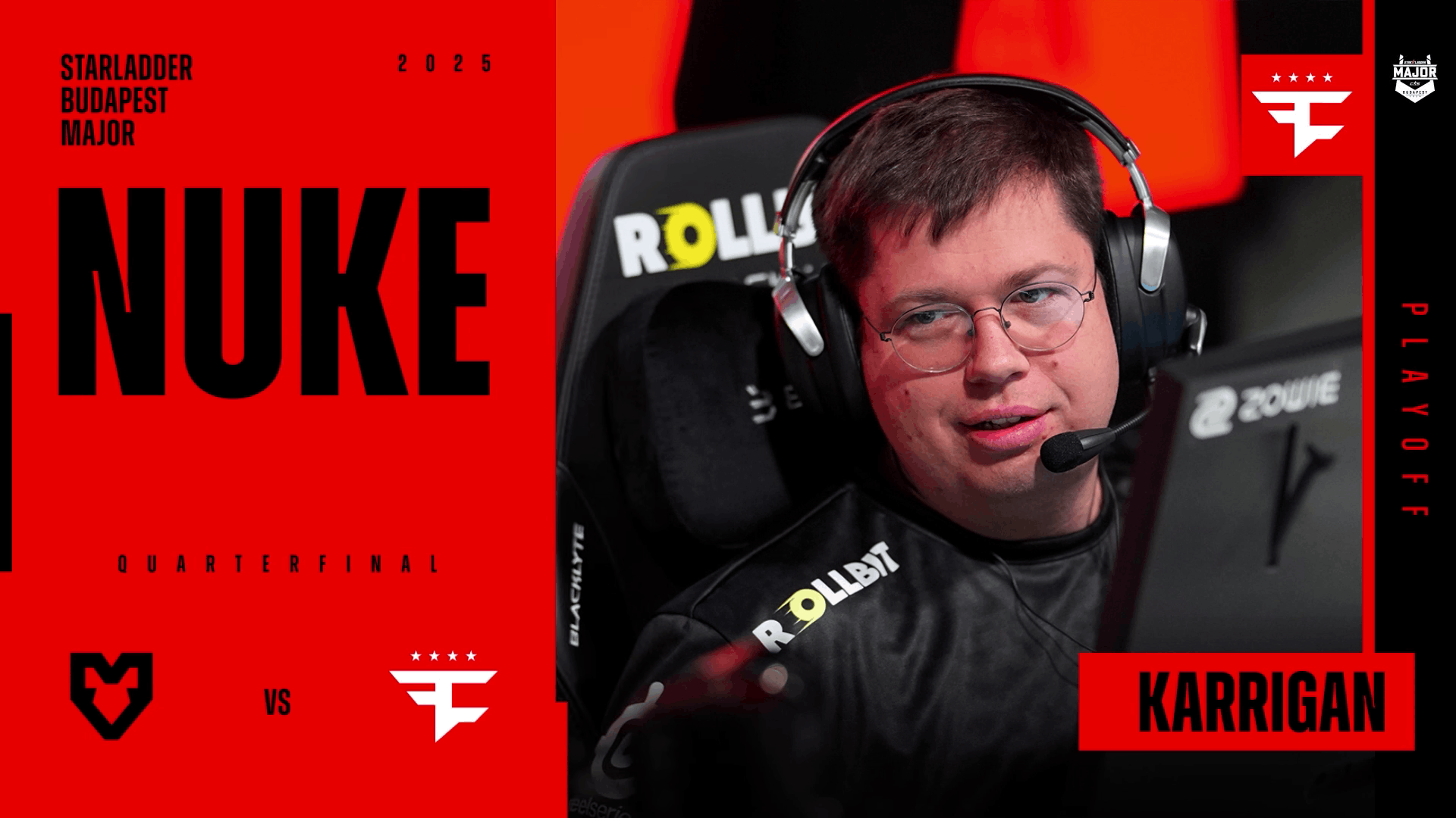Charm | Budapest 2025 Highlight | karrigan vs MOUZ on Nuke Reel